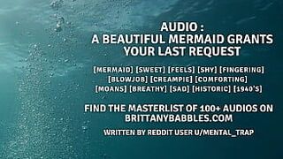 Аудио: Прекрасная русалка исполняет вашу последнюю просьбу - порно видео