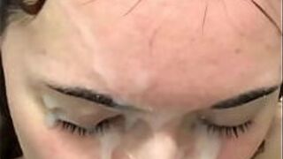 Минет и камшот на лицо, подборка - порно видео